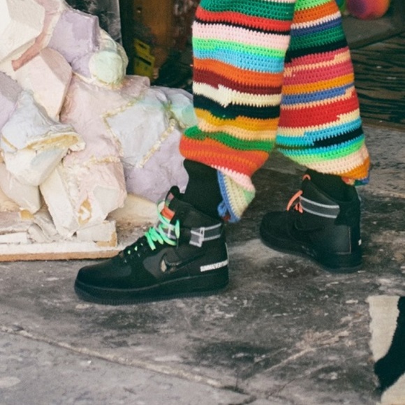 Nike Air Force 1 High '07 All For 1 LA CU3052-001 - Picture 4 of 10